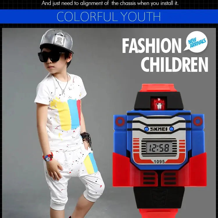 Transformers Kids Sports Watch Inspirational Watches