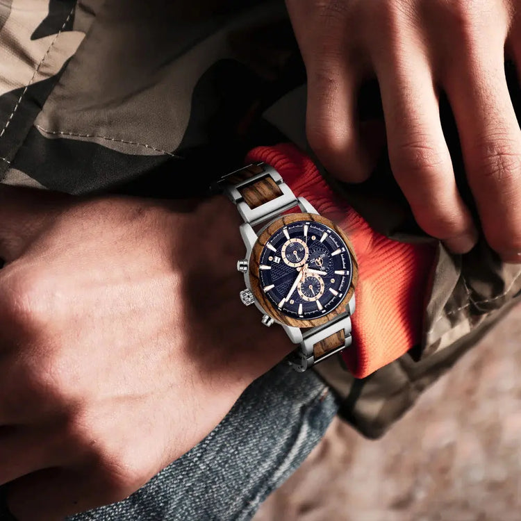 Alloy & Wood Combined Watch Inspirational Watches