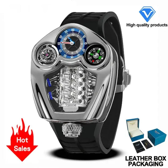 Swiss Quartz 762 Movement Luxurious Watch Inspirational Watches