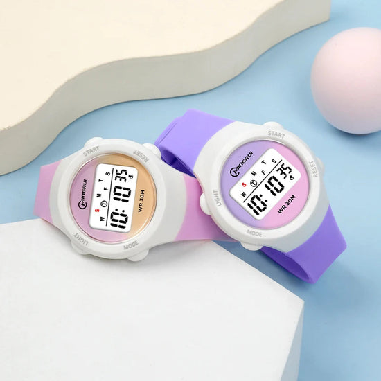 Digital 30M Waterproof Kids Sports Watch Inspirational Watches