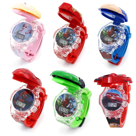 Colorful Super Hero Kids Watch Inspirational Watches
