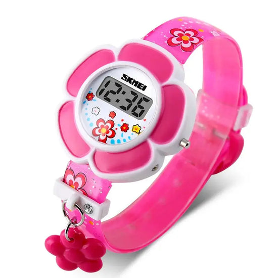 Flower Electronic Kids Watch Inspirational Watches