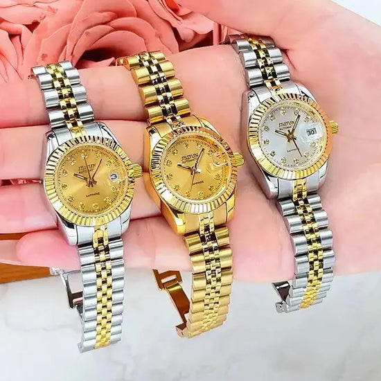 Automatic Mechanical Luxury Fashion Stainless Steel Women&