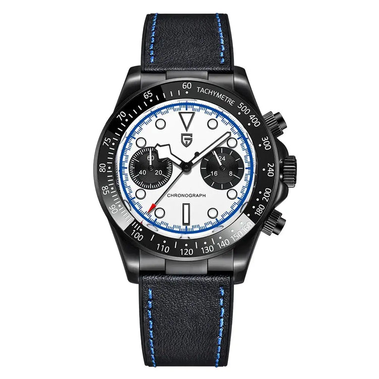 Chronograph Watch Racing car Sport Waterproof AR Sapphire glass - Inspirational Watches