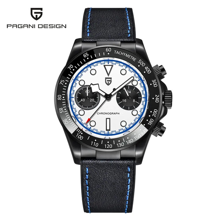 Chronograph Watch Racing car Sport Waterproof AR Sapphire glass - Inspirational Watches