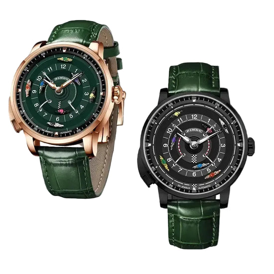 Horse Gambling Full Automatic Mechanical Inspirational Watches