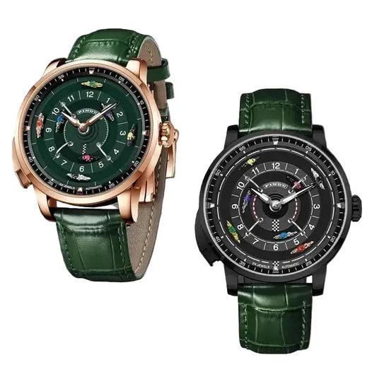 Horse Gambling Full Automatic Mechanical Inspirational Watches