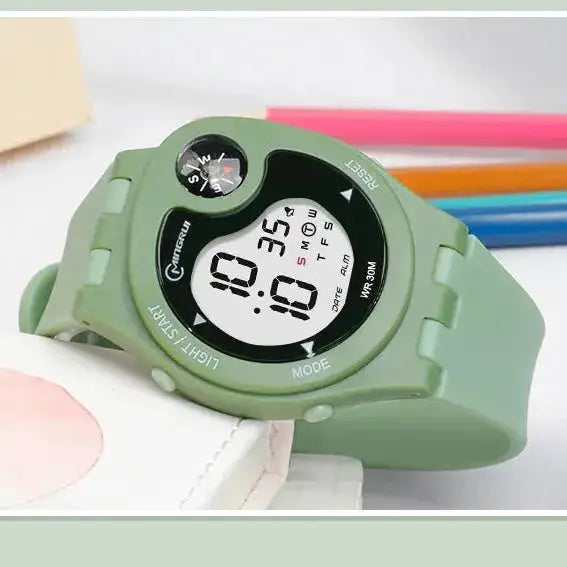 LED Electronic Kids Watch with Soft Silicone Strap Inspirational Watches
