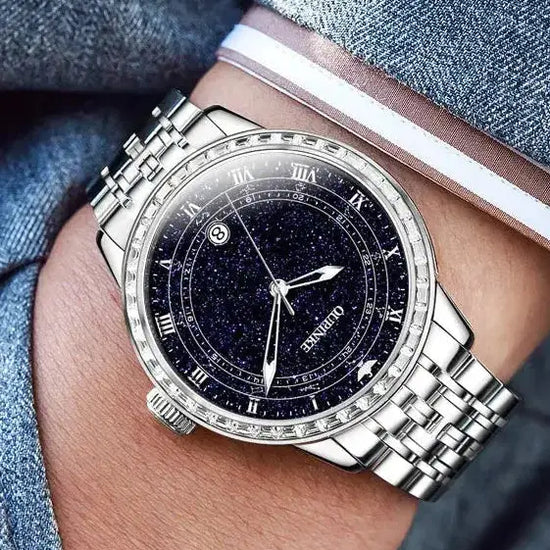 Original Automatic Watch for Men Luxury Japanese Diamond Luminous Inspirational Watches