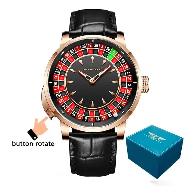 Roulette Game Mechanical Watch Inspirational Watches