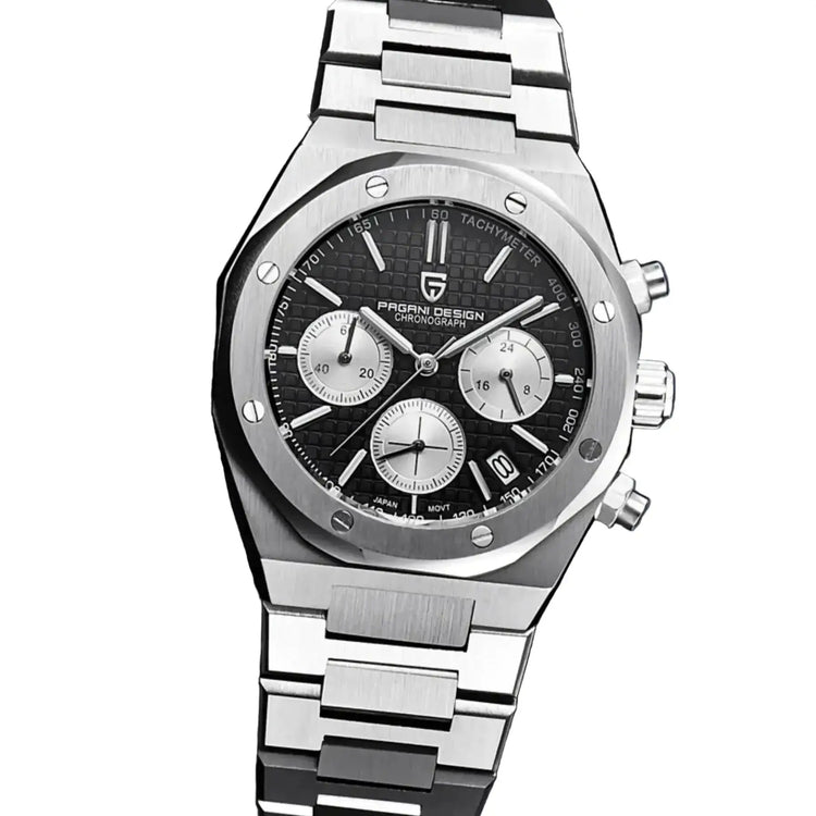 Sapphire Crystal Luminous Stainless Steel 200m Waterproof Watch - Inspirational Watches