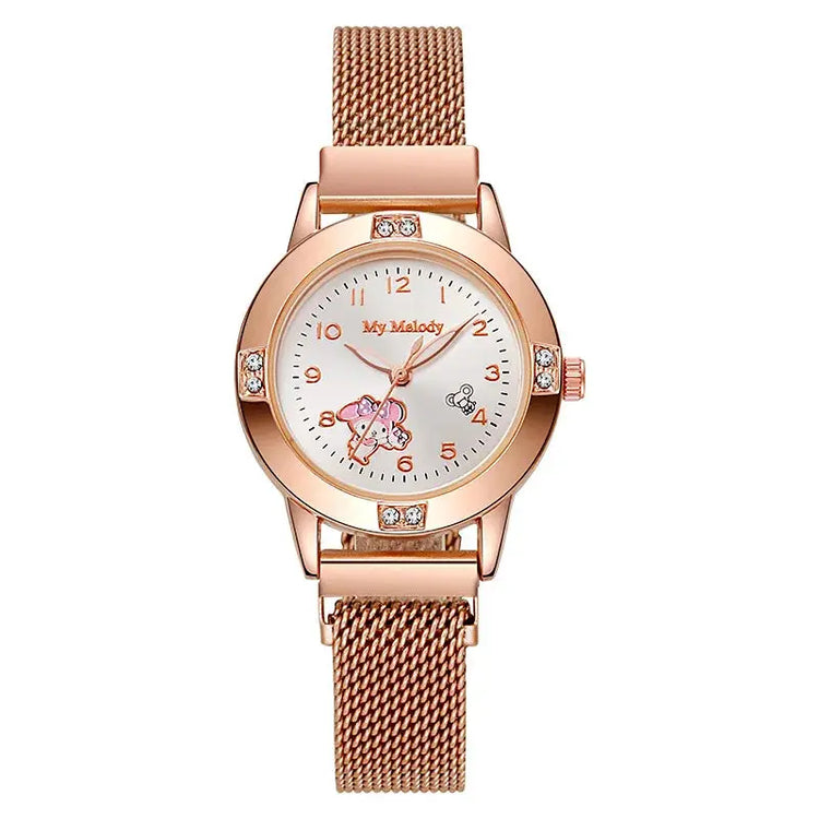 Fashion Hello Kitty Diamond Women Watch Inspirational Watches