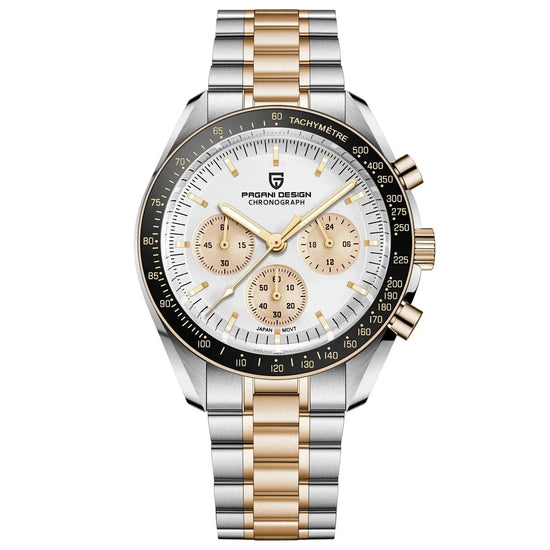 Luxury Business Mens Watches Chronograph AR Sapphire Mirror Waterproof - Inspirational Watches