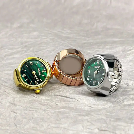 Finger Watch Ring Creative Movement Fashion Accessories Inspirational Watches