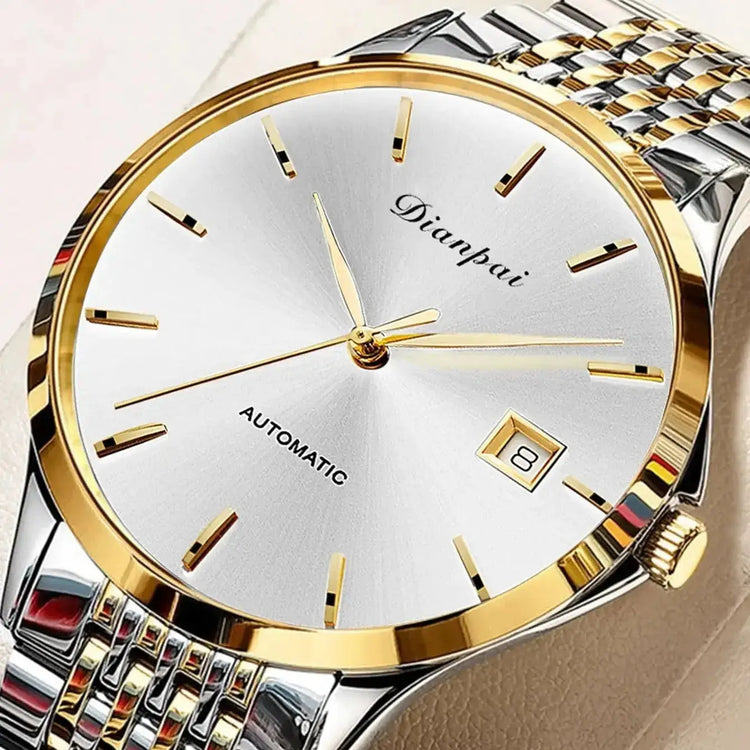 Automatic Mechanical Luxury Thin Edition with Calendar Watch Inspirational Watches
