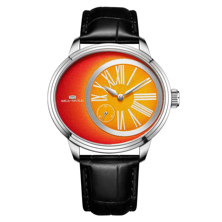 Oval Dial Automatic Mechanical Waterproof Luminous Inspirational Watches
