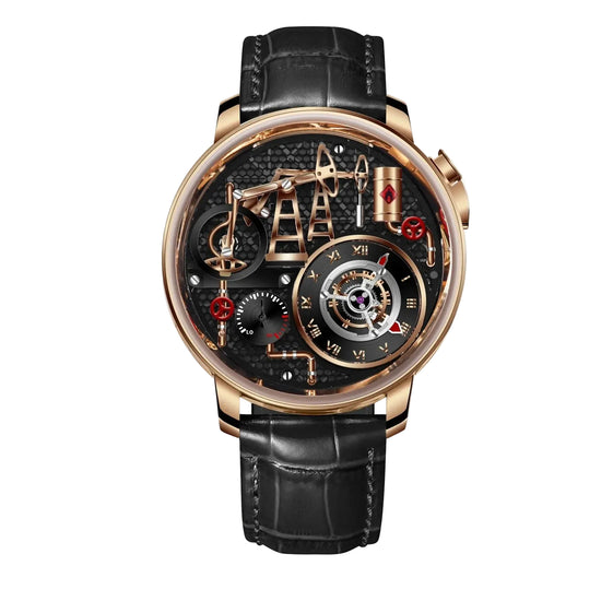 Button Oil Pump Swiss Quartz 762 Movement Sapphire - Inspirational Watches