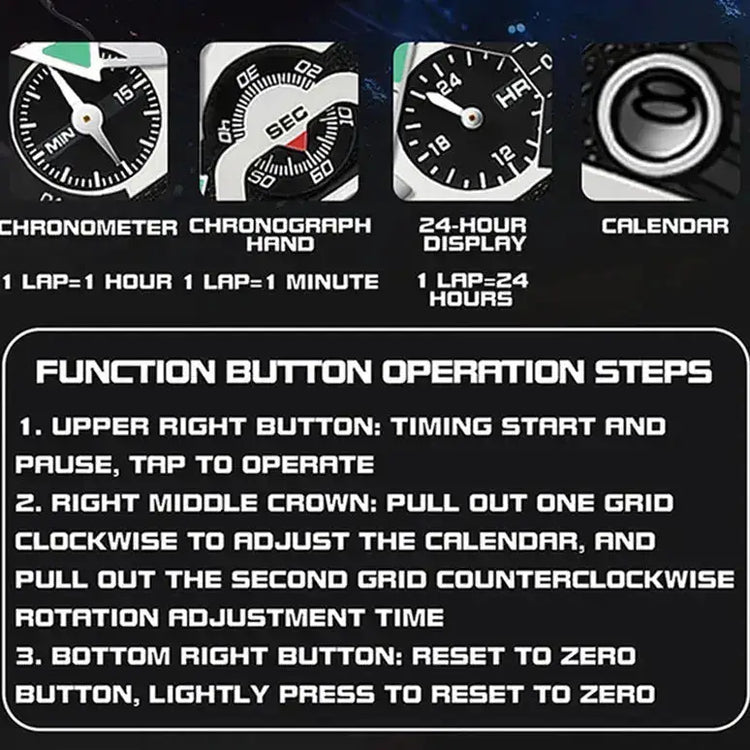 Multi-function watch Inspirational Watches