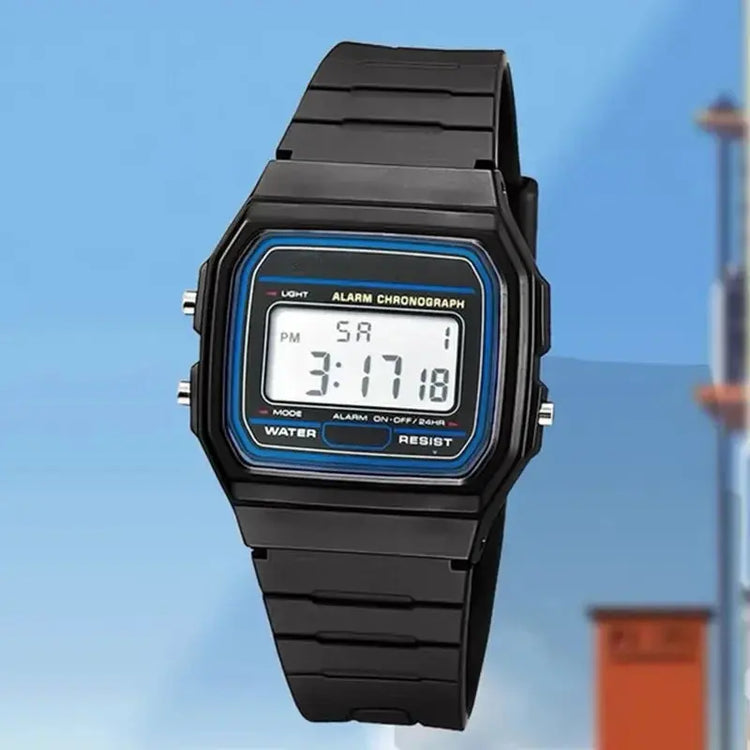 Minimalist Square LED Sports-style Men&