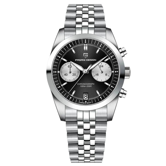 Sports Quartz Chronograph Men Luxury Watches Sapphire Stainless Steel Diving Clock Inspirational Watches