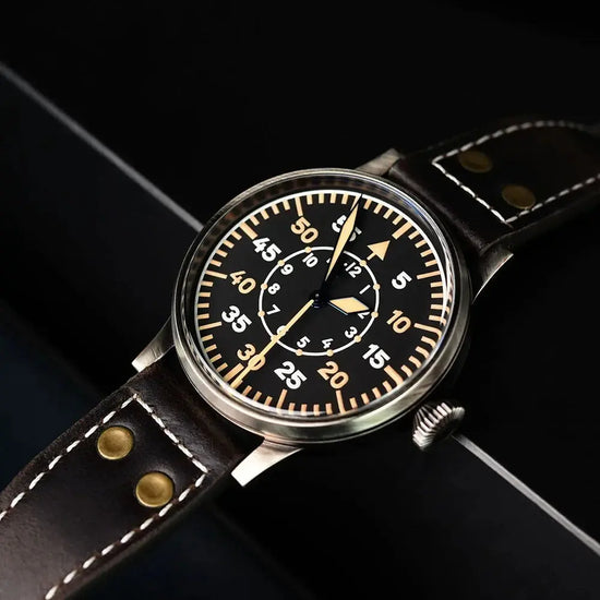 42mm Retro Automatic Men Pilot Watches Sapphire Glass - Inspirational Watches