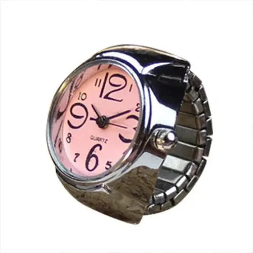 Fashion Rings Finger Watches for Women Men 2025 Fashion Party Quartz Watches Unisex Couple Rings Jewelry Gifts Inspirational Watches