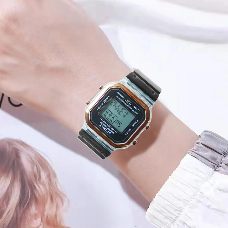 Multifunctional LED Digital Kids Sports Watch Inspirational Watches