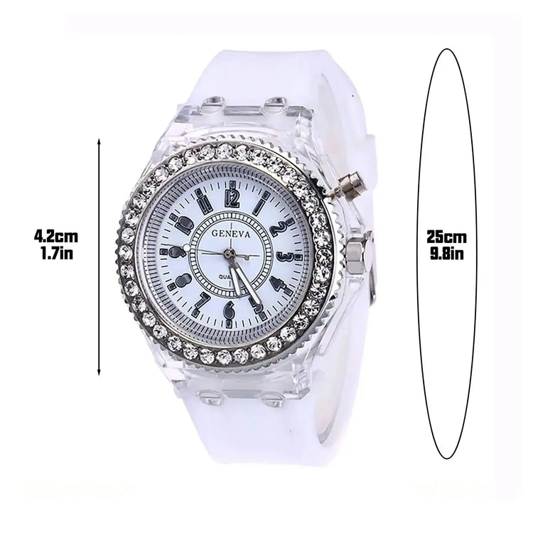 LED Luminous Quartz Watch Inspirational Watches