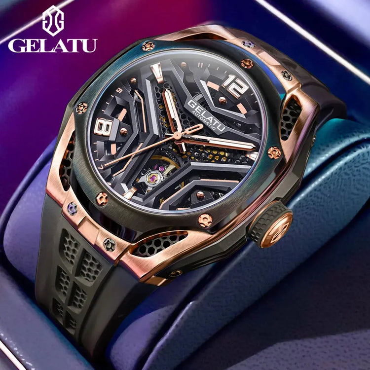 Hollow out Automatic Men&