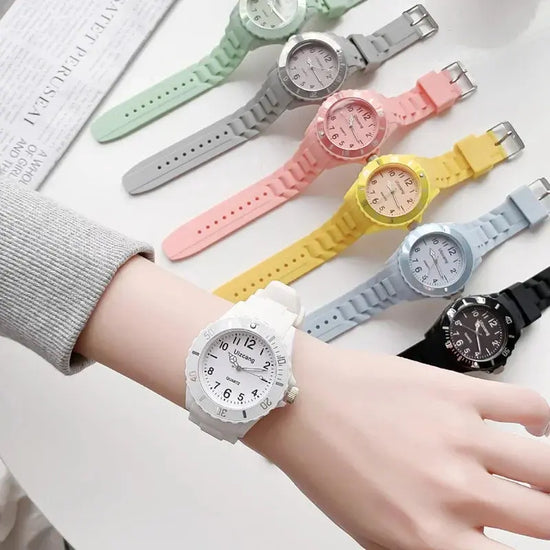 Child Fall-proof Colorful Watch Inspirational Watches