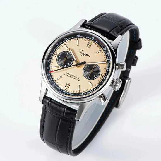 Mechanical Chronograph Panda Wristwatch Air Force Sapphire Waterproof Inspirational Watches