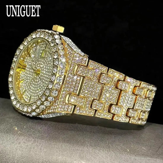 Luxury Iced Out Waterproof Watch - Inspirational Watches
