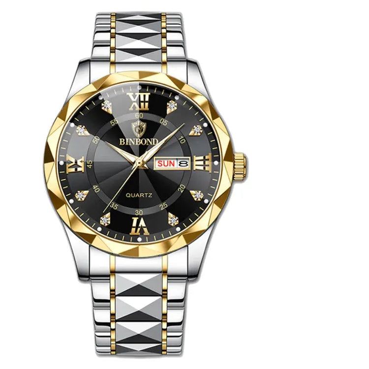 Original Waterproof Luminous Dual Calendar Watch Inspirational Watches
