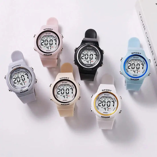 Waterproof Multifunctional Kids Sports Watch Inspirational Watches