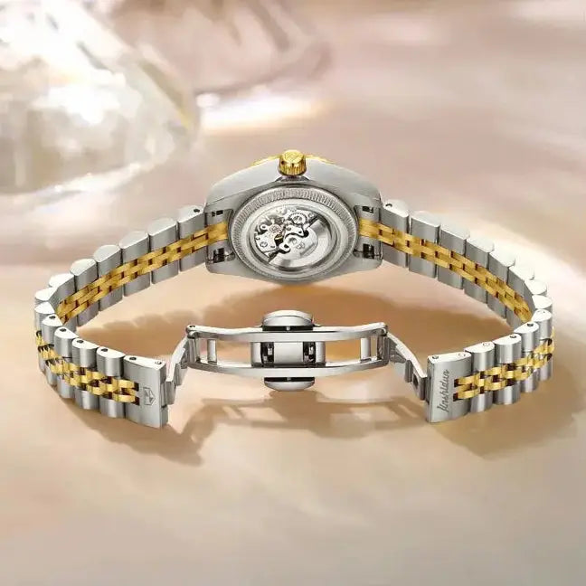 Automatic Mechanical Luxury Fashion Stainless Steel Women&