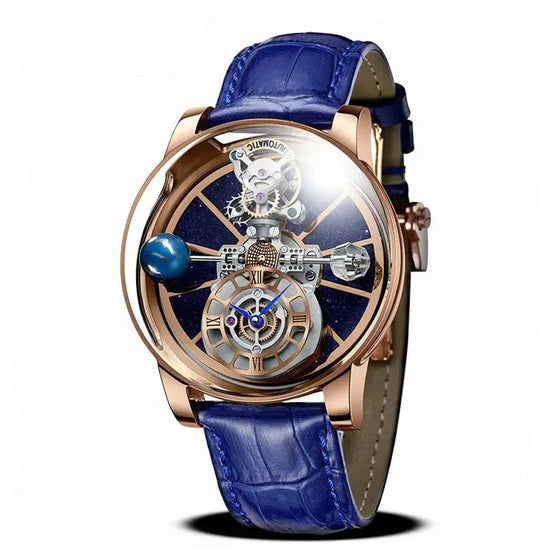 Diamond Tourbillion Astronomy waterproof Watch Inspirational Watches