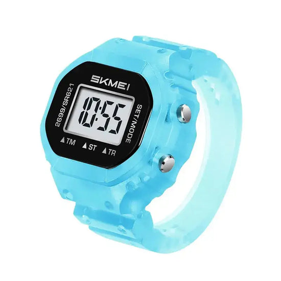 SKMEI 2699 New LED Digital Women Fashion Cool Rings Finger Watches Chronograph Plastic Watches Lady Jewelry (Cannot adjust size) Inspirational Watches