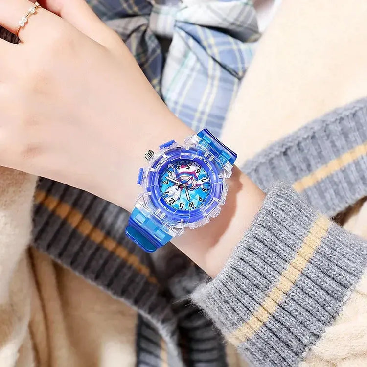Kids Luminous LED Sports Electronic Watches Inspirational Watches
