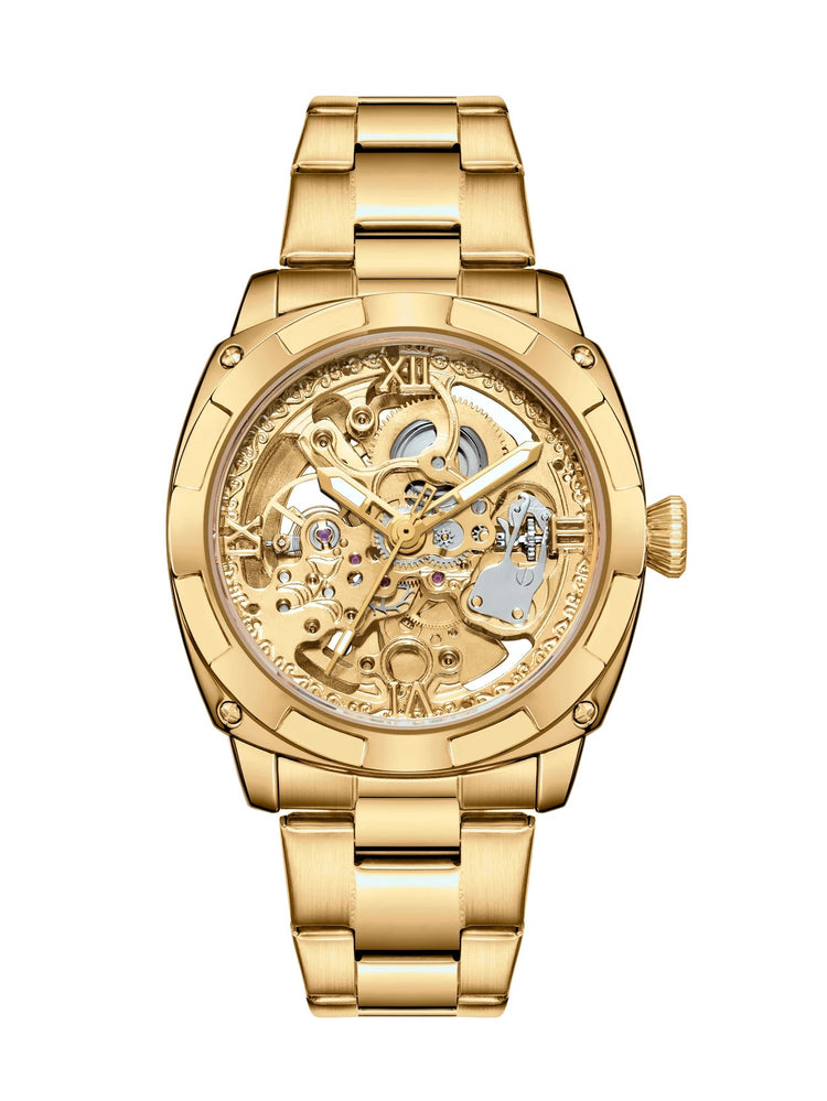 Men automatic watch luxury mechanical watches waterproof skeleton wholesale stainless steel gift watch Inspirational Watches