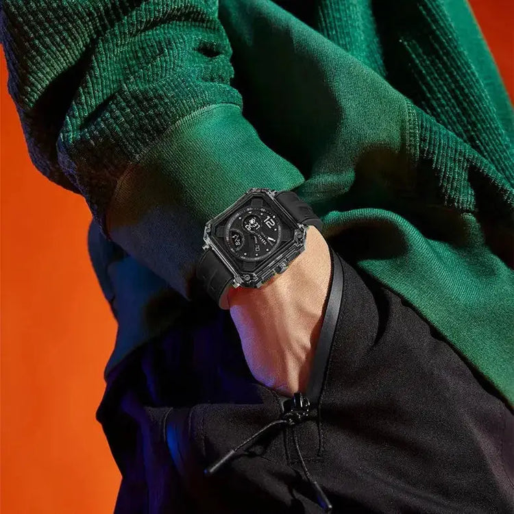 Military Watches Men Watch 2025 New 50M Waterproof Wristwatch Stopwatch Alarm LED Light Digital Watches 8121 Men&