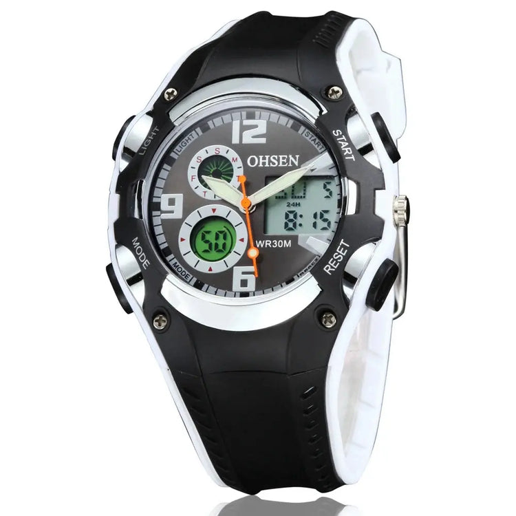 Fashion Digital LED Analog Kids Watch Inspirational Watches