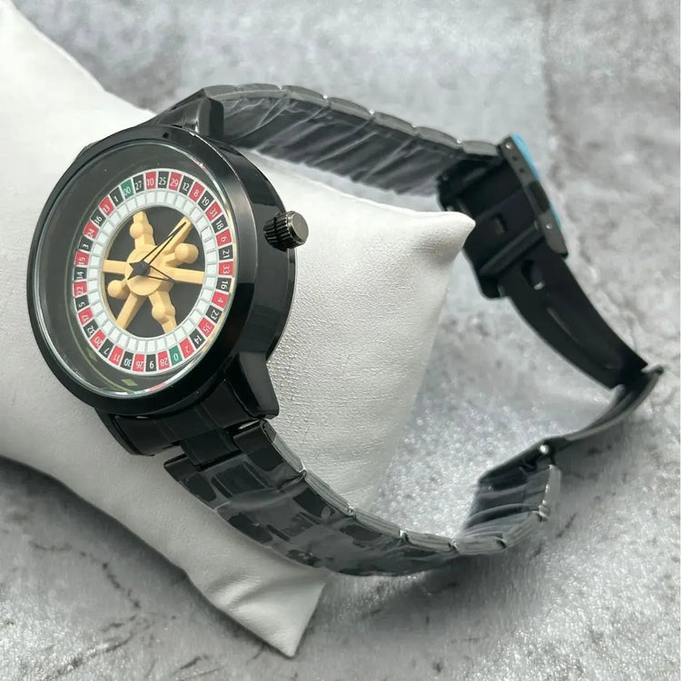 Gambling Stainless Steel Quartz Watch Inspirational Watches
