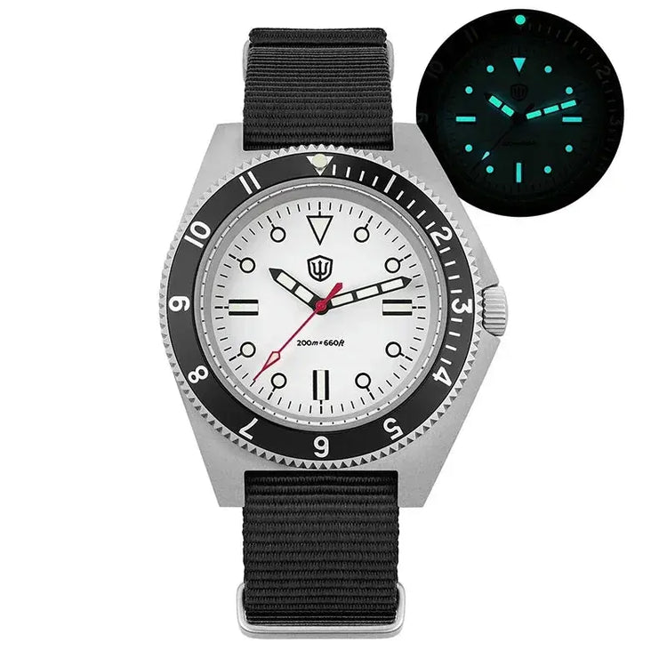 Dives Watch Quartz Movement Sapphire Crystal Inspirational Watches