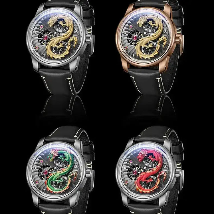 Dragon Luminous Waterproof Automatic Inspirational Watches