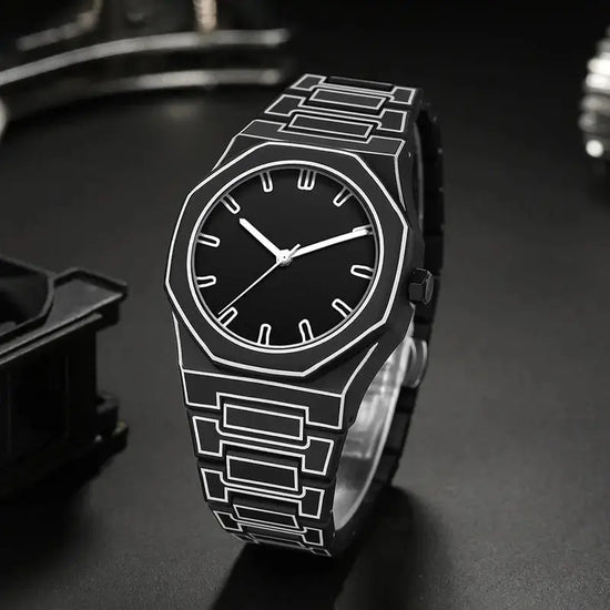 Modern Minimalist Sketching Creative Leisure Watch Creative 3D Sketch Design - Inspirational Watches