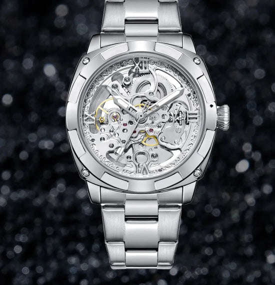 Automatic Waterproof Skeleton Luxury Mechanical Watch Inspirational Watches