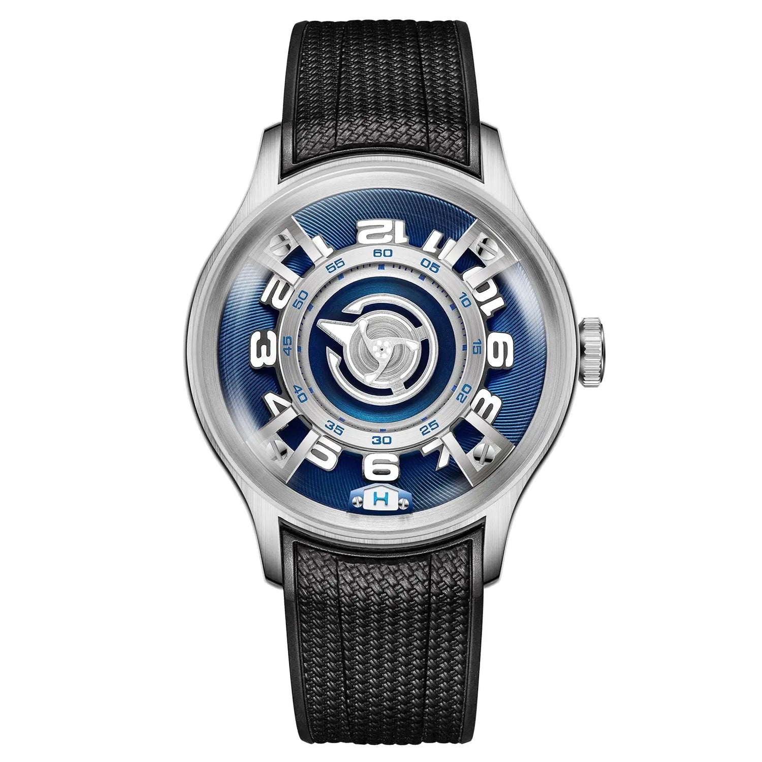 Curvature Engine Star Ship Automatic Super Luminous Blue Nightlight Automatic Inspirational Watches