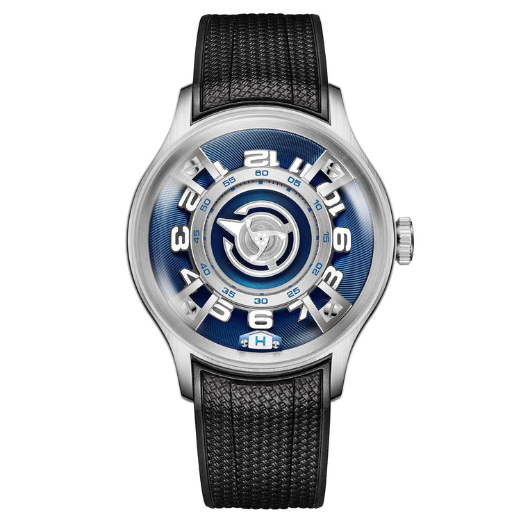 Curvature Engine Star Ship Automatic Super Luminous Blue Nightlight Automatic Inspirational Watches