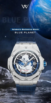 World Time Business Automatic Mechanical Inspirational Watches