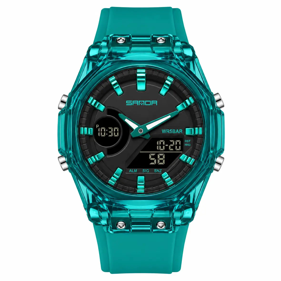 Analog-Digital Sports Watch